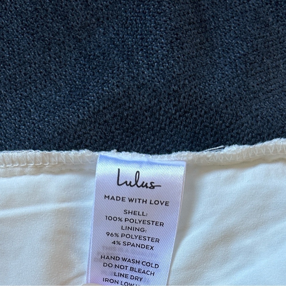 NWTLulu's White Strapless Midi Dress - Picture 10 of 11